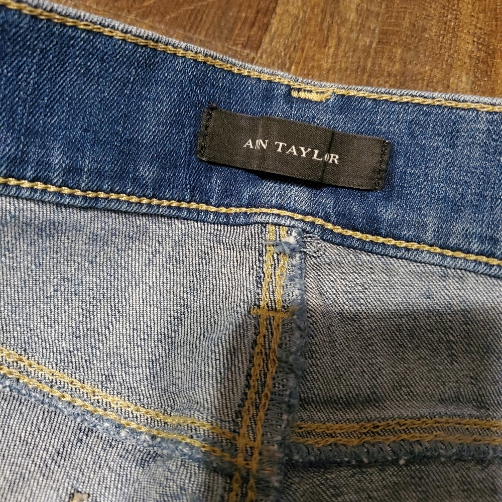 Ann Taylor 4 Skinny Ankle Modern Fit Jeans - Picture 3 of 4